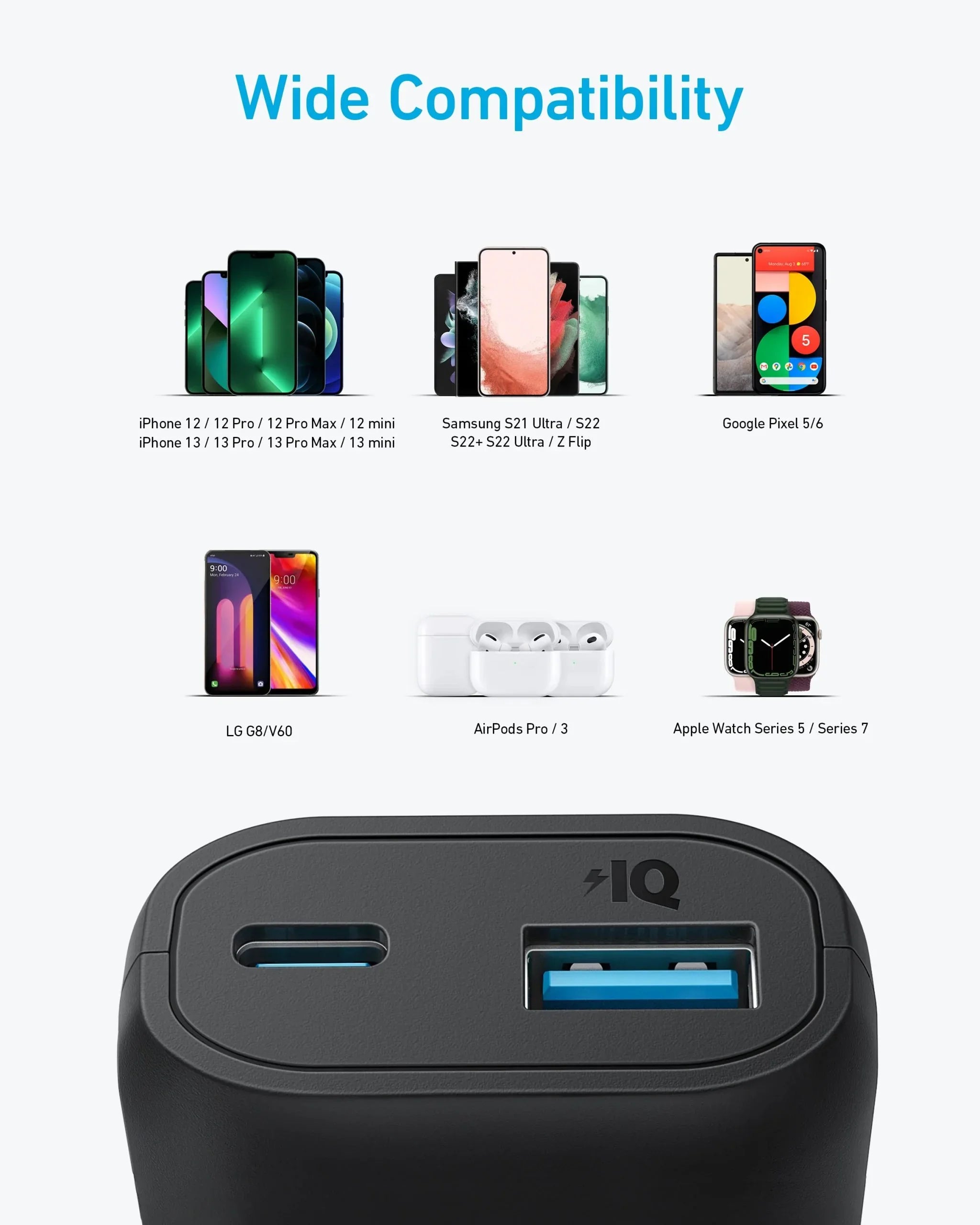 Anker 321 Power Bank 5000mAh -Black - Tashqila Anker 321 Power Bank 5000mAh -Black - Tashqila